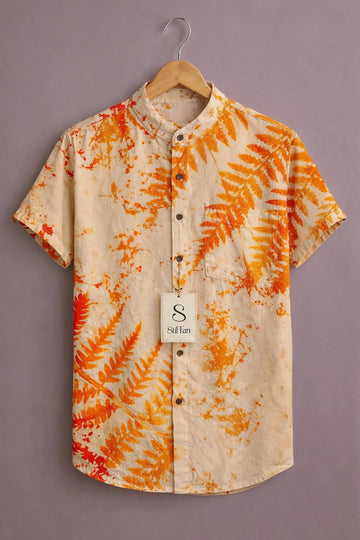 Men's Sunburst Fern Print Shirt