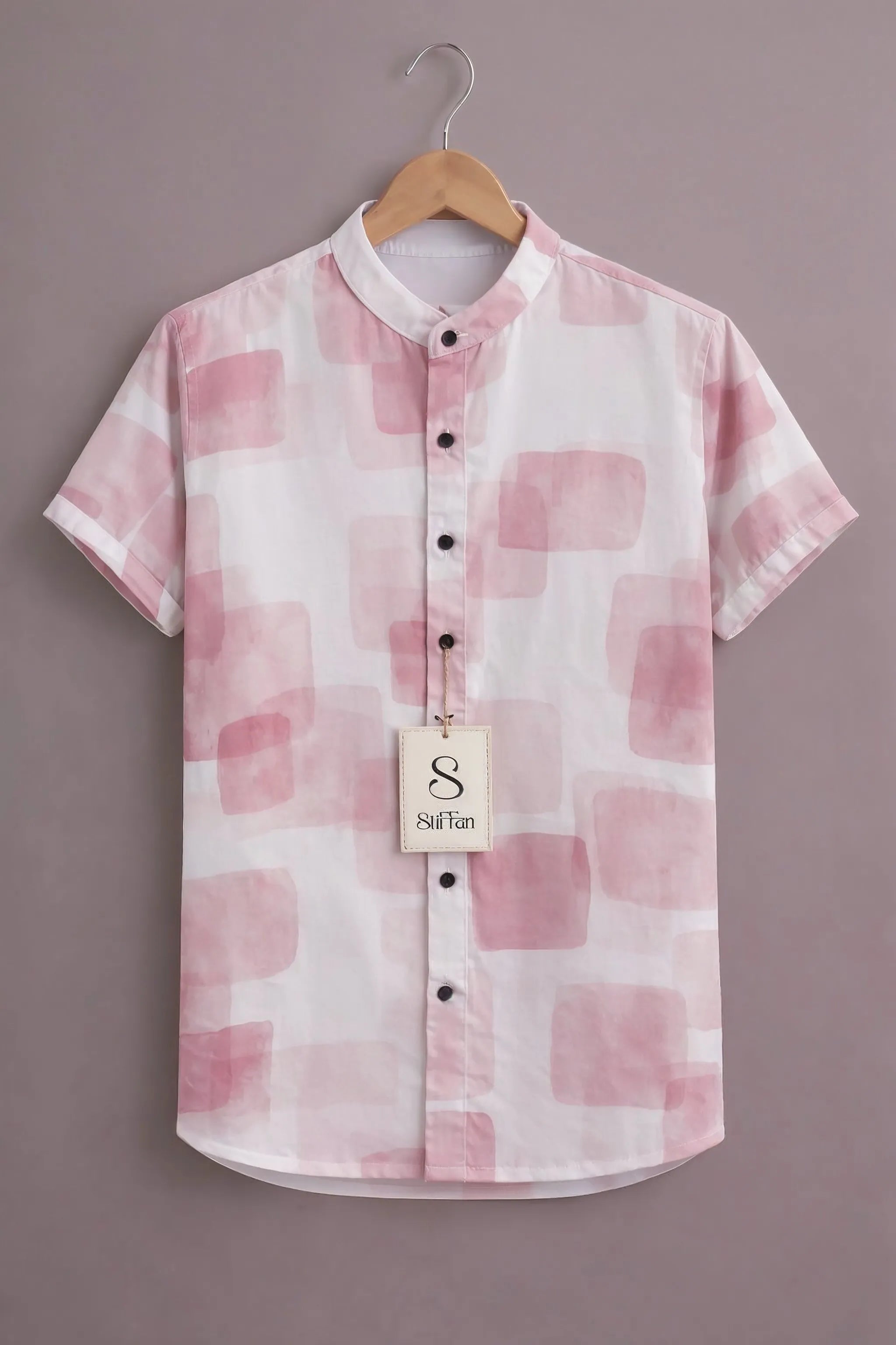 Men's Blush Abstract Breeze Shirt