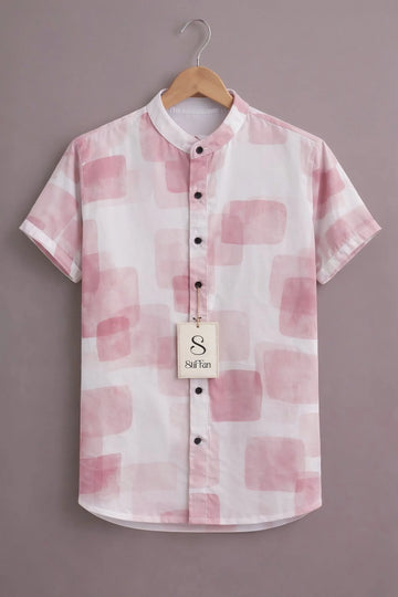Men's Blush Abstract Breeze Shirt