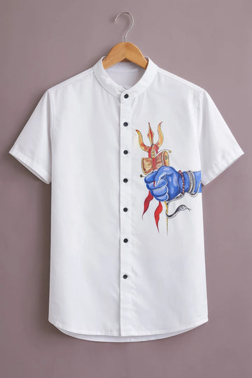 Men's Divine Trishul Art Shirt