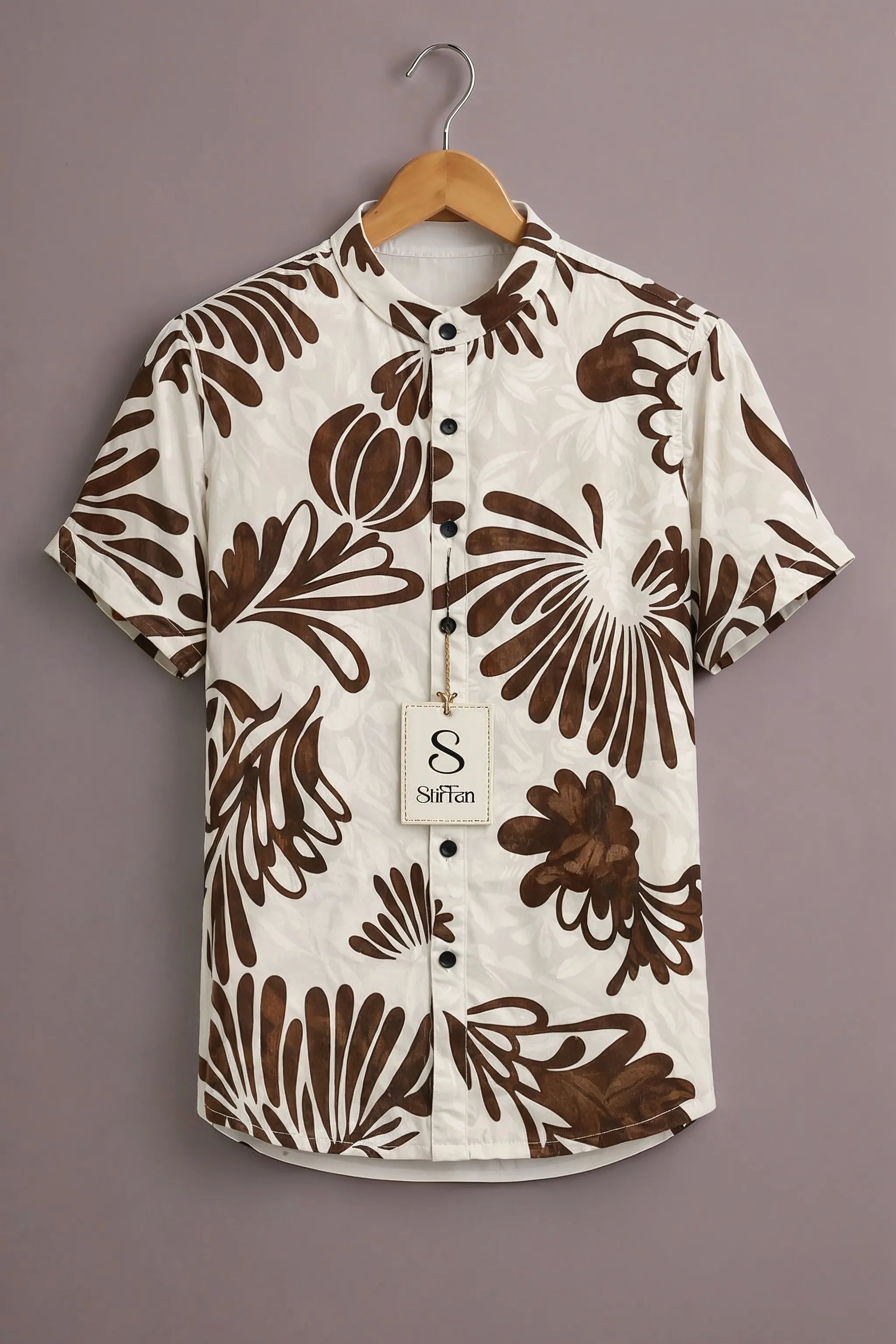 Ivory Cocoa Bloom Shirt