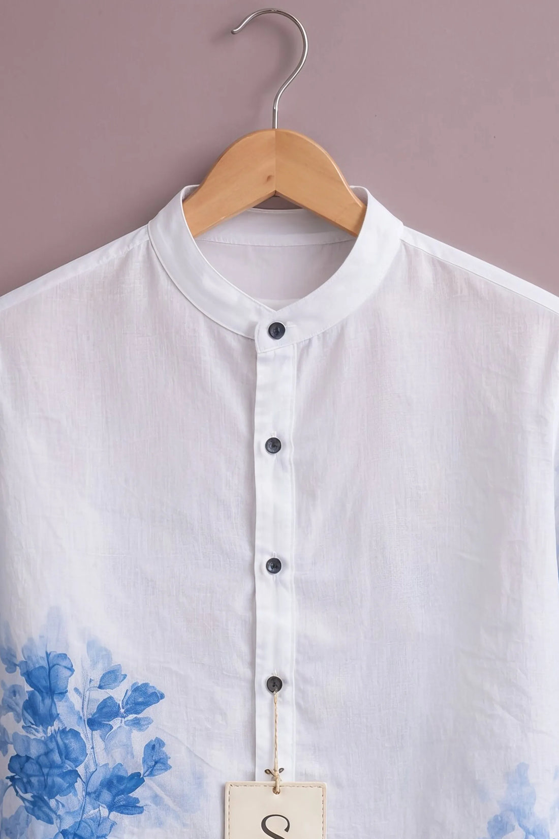 Men's Blue Mist Floral Shirt
