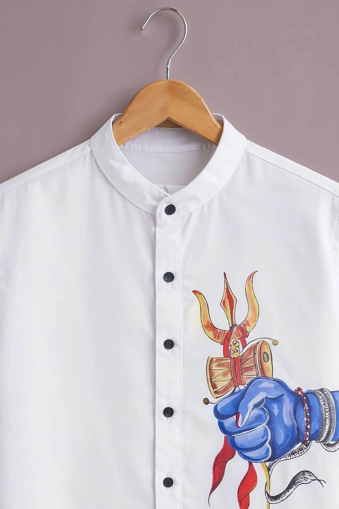Men's Divine Trishul Art Shirt