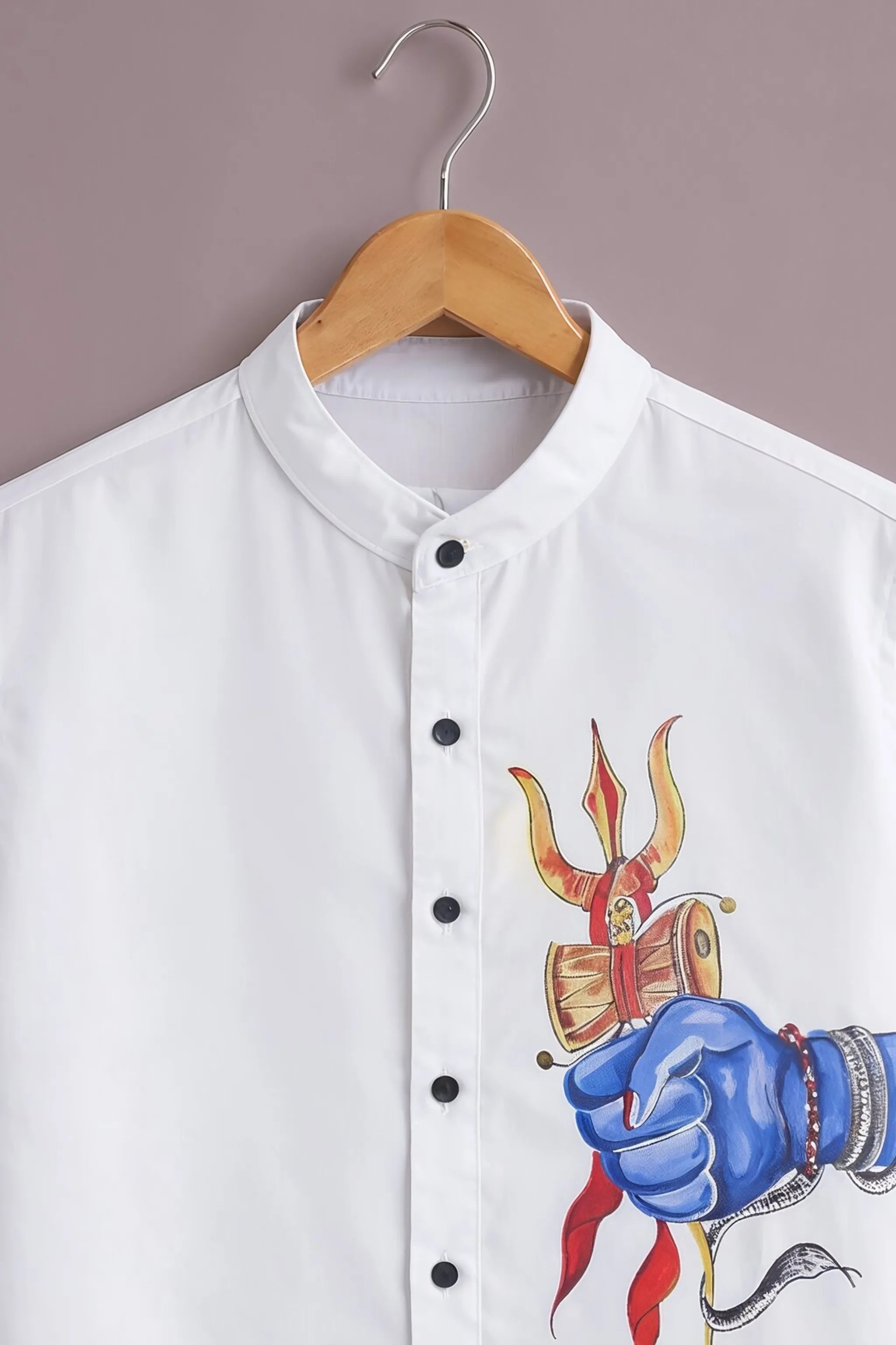 Men's Divine Trishul Art Shirt
