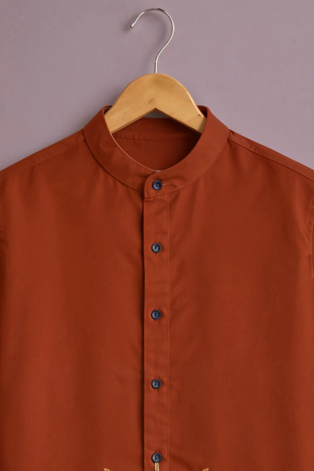 Men's Rust Flamingo Art Shirt