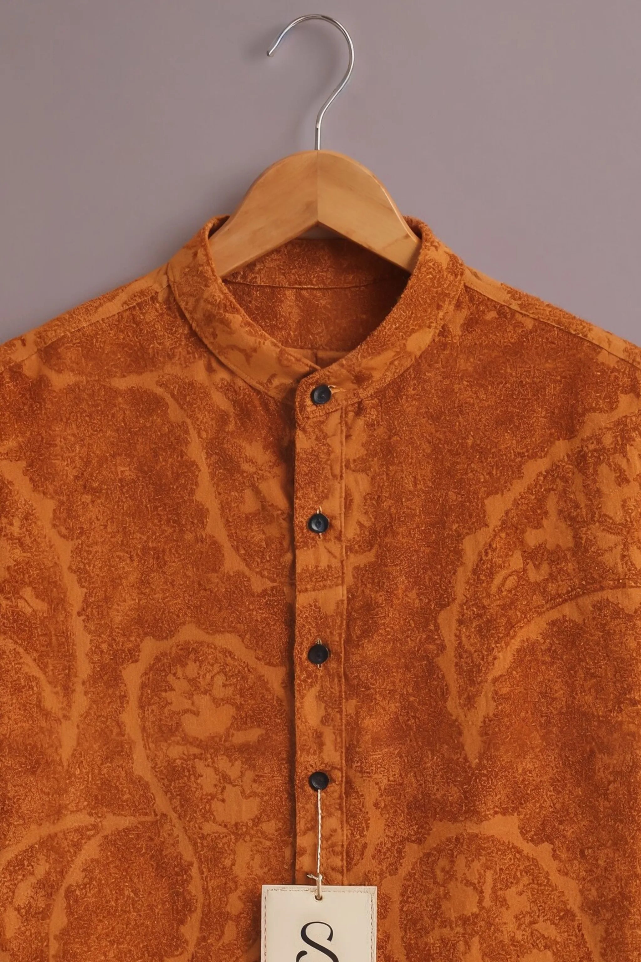Rust Heritage Paisley Shirt