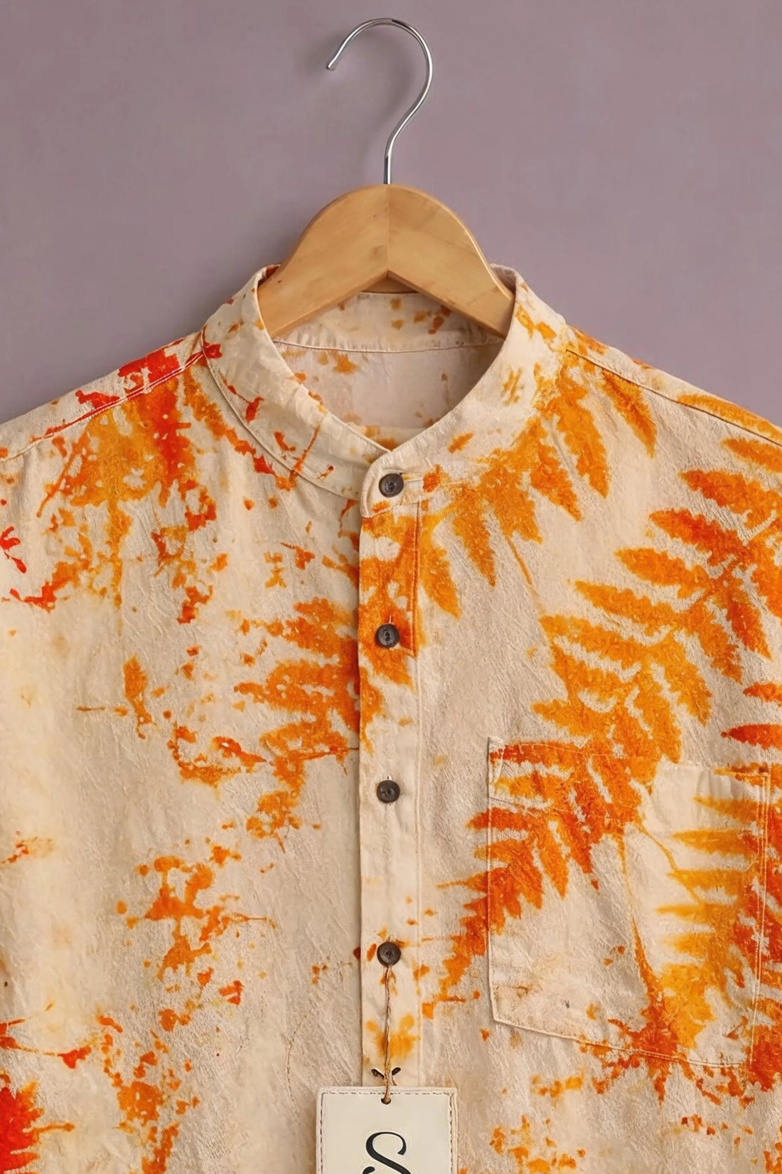 Men's Sunburst Fern Print Shirt
