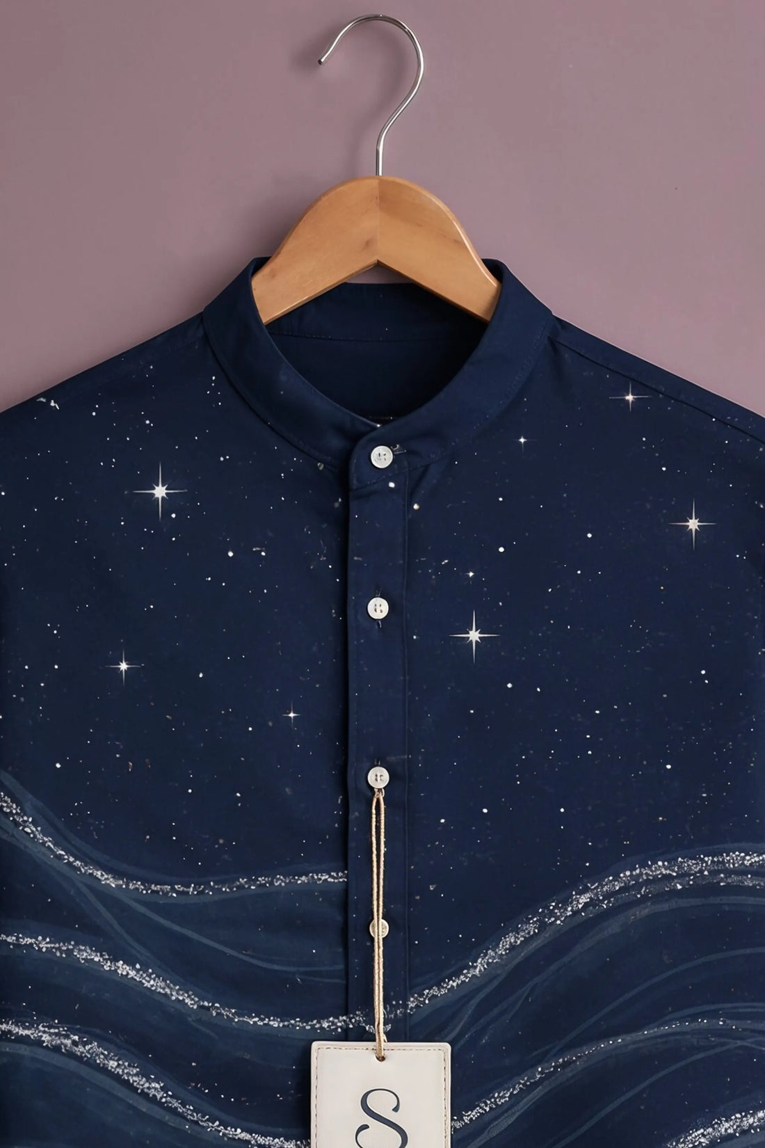 Midnight Stardust Wave Shirt