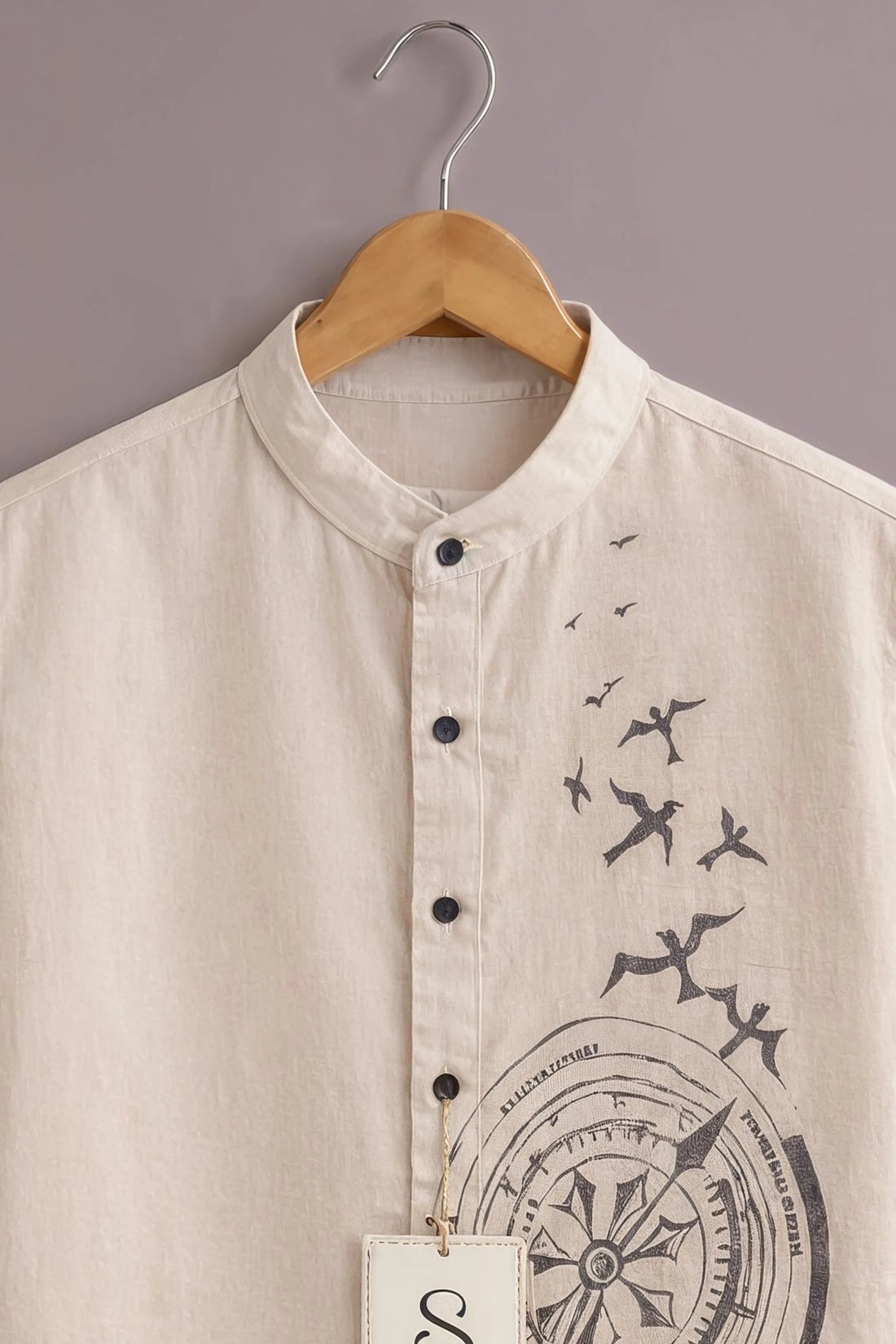 Men's Nomad Compass Art Shirt