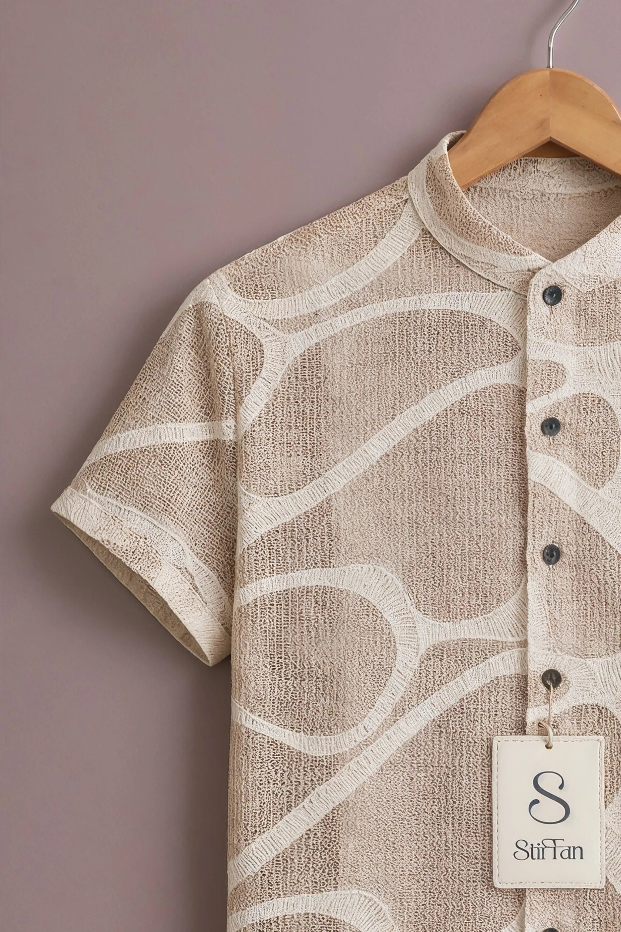 Men's Desert Loop Textured Shirt